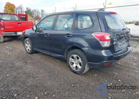 2017 Subaru Forester 2.5I из США, поврежденный, VIN JF2SJAAC6HH488521